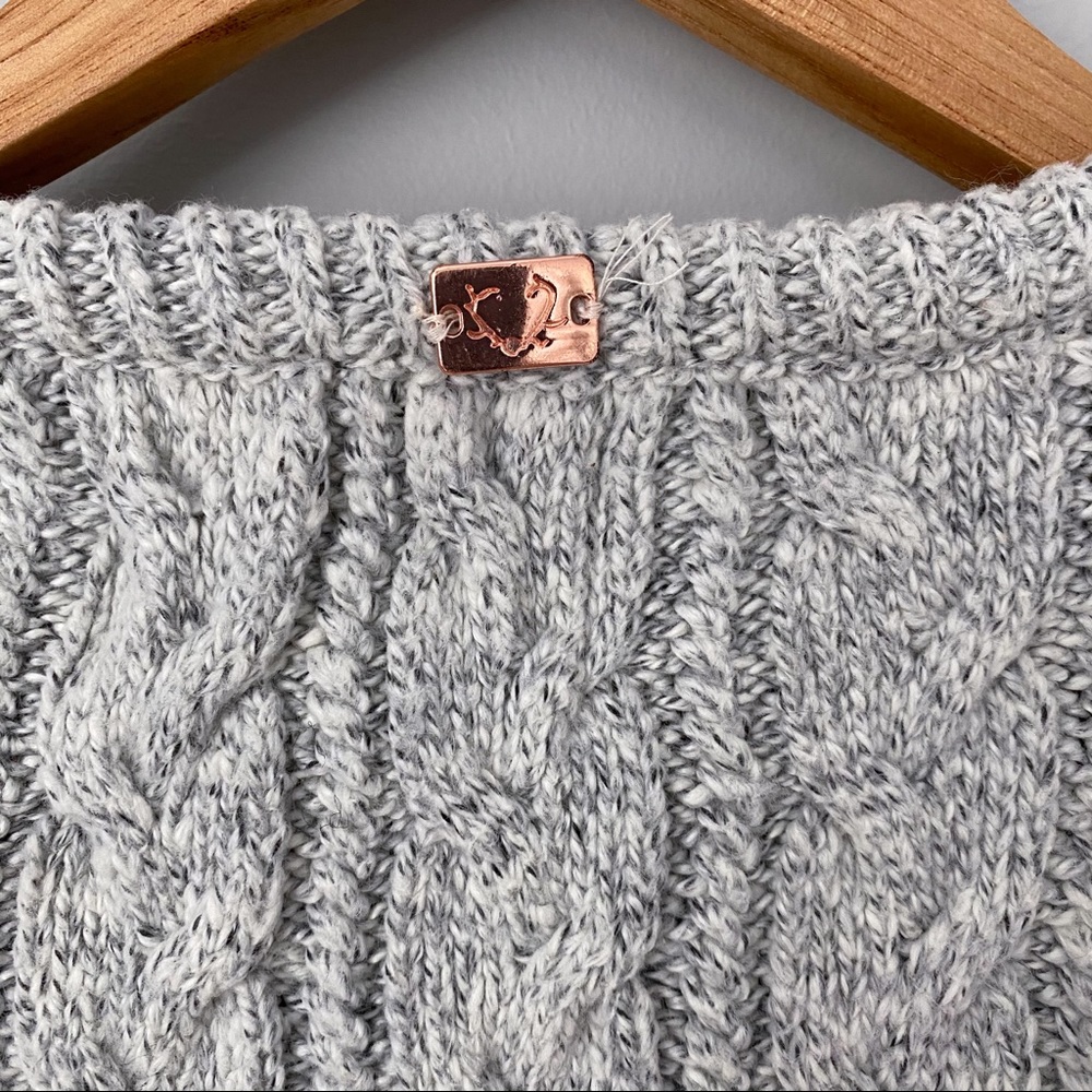 Sold FOR LOVE & LEMON KNITZ Snow Day Sweater Dress - Picture 6 of 6